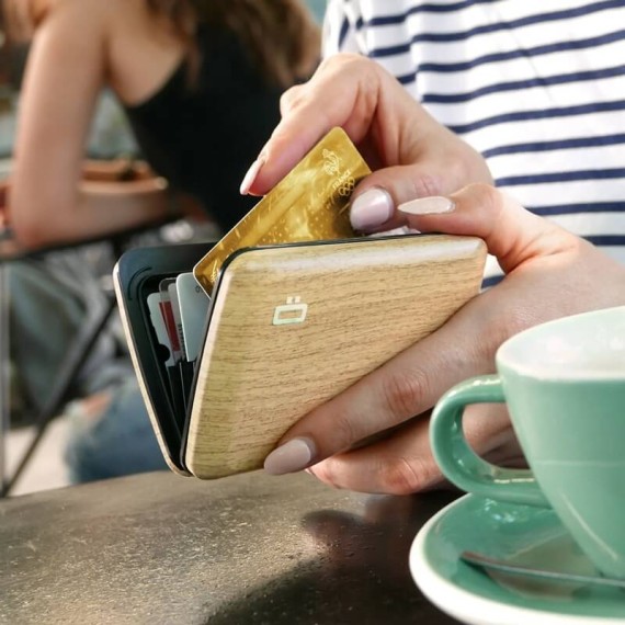 Carteira Ögon Porta-Cartões Stockholm Bamboo | Ref. 314.OG13377