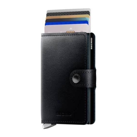 Carteira Secrid Premium MINIWALLET Dusk Black | Ref. 297.MDU-B