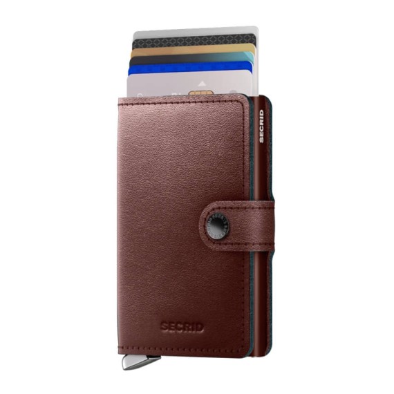 Carteira Secrid Premium MINIWALLET Dusk Dark Brown | Ref. 297.MDU-DB