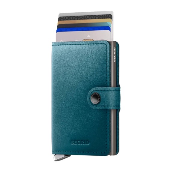 Carteira Secrid Premium MINIWALLET Dusk Teal | Ref. 297.MDU-T