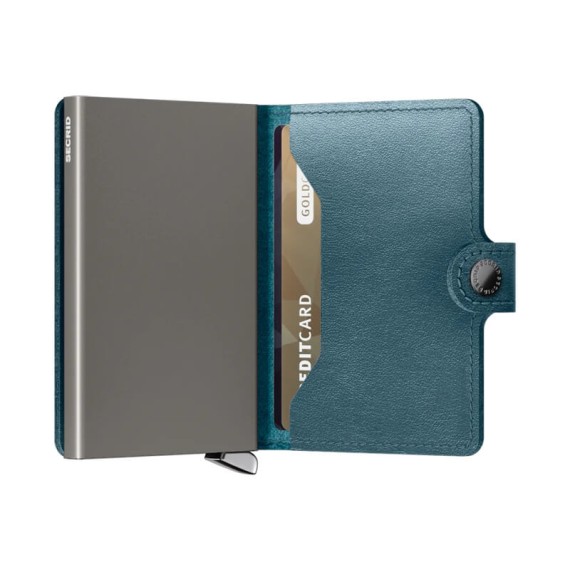 Carteira Secrid Premium MINIWALLET Dusk Teal | Ref. 297.MDU-T