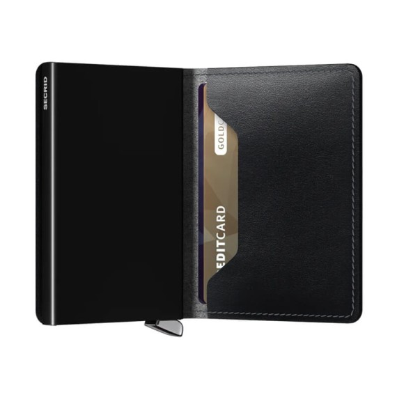 Carteira Secrid Premium SLIMWALLET Dusk Black | Ref. 297.SDU-B