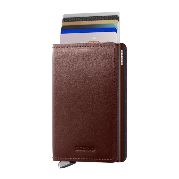 Carteira Secrid Premium SLIMWALLET Dusk Dark Brown | Ref. 297.SDU-DB