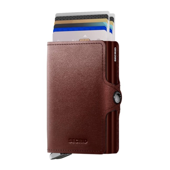 Carteira Secrid Premium TWINWALLET Dusk Dark Brown | Ref. 297.TDU-DB
