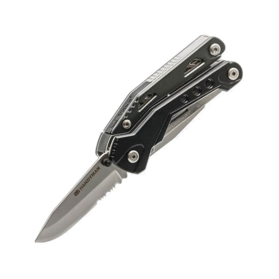 True Utility TU181 Alicate Multifunções HANDYONE Preto | Ref. 314.TU181
