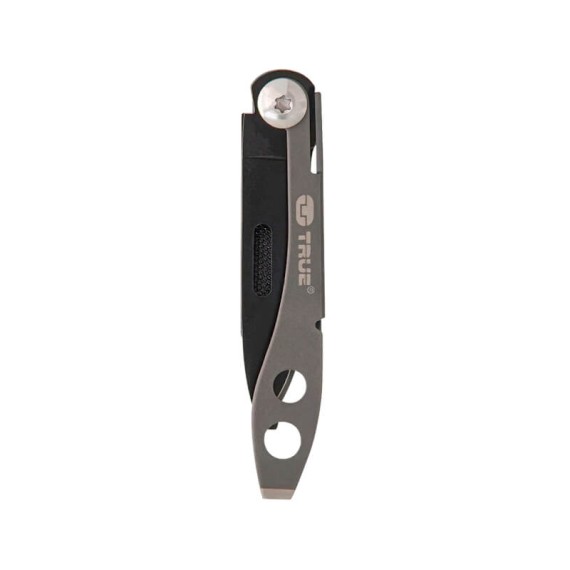 TRUE UTILITY TU584 Porta-Chaves Faca + Pinça TWEEZER TOOL Preto | Ref. 314.TU584