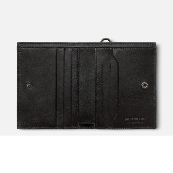 Carteira Vertical Compacta 6CC Montblanc M_GRAM 4810 Preta | Ref. 238.130025