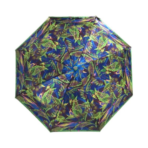 Guarda-Chuvas CLIMA Dobrável Pequeno Aut. 53/8 M&P 85147 Azul/Verde | Ref. 177.85147