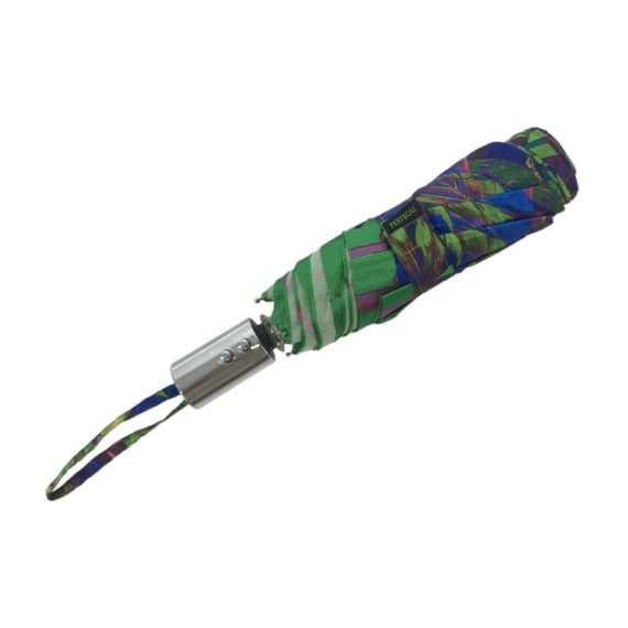 Guarda-Chuvas CLIMA Dobrável Pequeno Aut. 53/8 M&P 85147 Azul/Verde | Ref. 177.85147