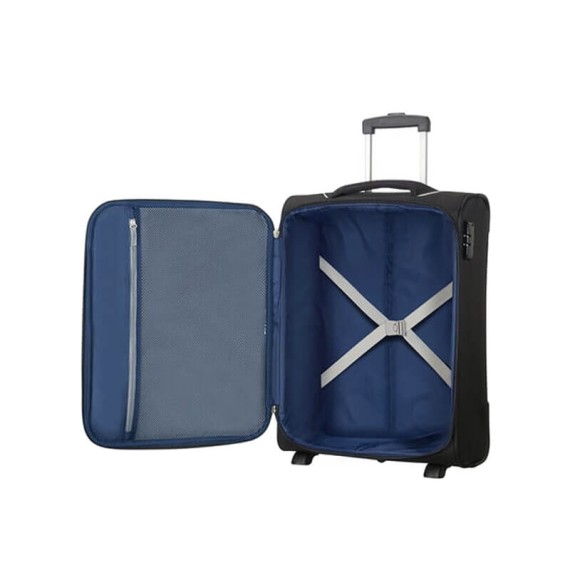 American Tourister Mala de Cabine / Trolley 55cm 2 Rodas HOLIDAY HEAT Preta | Ref. 9250G00309