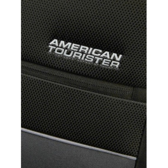 American Tourister Mala de Viagem / Trolley Médio 68cm 4R SKY SURFER Preto/Cinza | Ref. 92MC190319