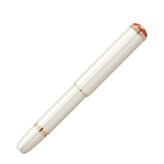 Caneta-tinteiro Montblanc Heritage Rouge et Noir (M) Special Ed. Marfim | Ref. 238.128121