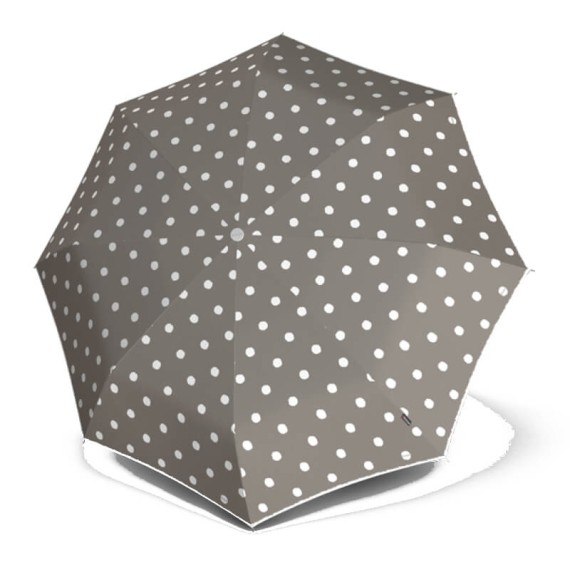 Guarda-Chuva Feminino Knirps T.760 Comprido Stick Dot Art Taupe | Ref. 300.9637604902