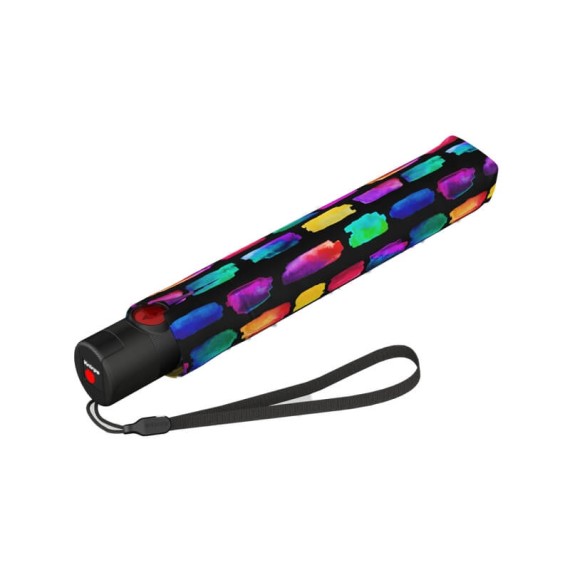 Guarda-Chuva Knirps Dobrável U.200 Ultra Light Duomatic Create Black | Ref. 300.9522008542 Guarda-Chuva Knirps Dobrável U.200 Ultra Light Duomatic Create Black | Ref. 300.9522008542