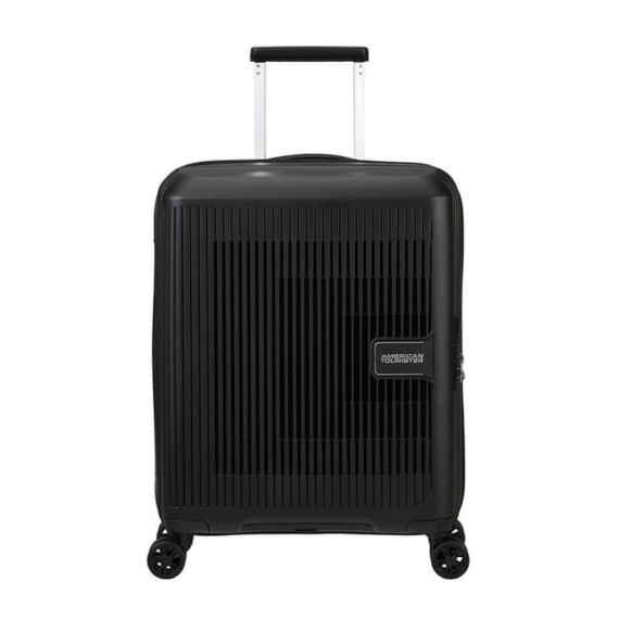 American Tourister Mala de Cabine / Trolley 55cm 4R Exp. AEROSTEP Preta | Ref. 92MD800109