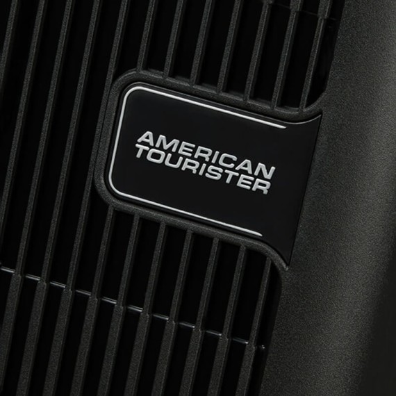 American Tourister Mala de Cabine / Trolley 55cm 4R Exp. AEROSTEP Preta | Ref. 92MD800109