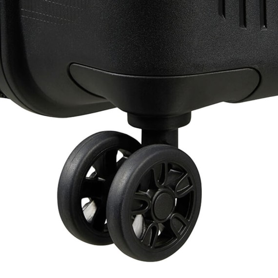 American Tourister Mala de Cabine / Trolley 55cm 4R Exp. AEROSTEP Preta | Ref. 92MD800109