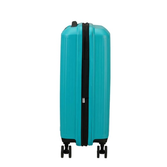 American Tourister Mala de Cabine / Trolley 55cm 4R Exp. AEROSTEP Turquesa | Ref. 92MD800121
