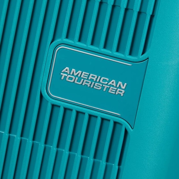 American Tourister Mala de Cabine / Trolley 55cm 4R Exp. AEROSTEP Turquesa | Ref. 92MD800121