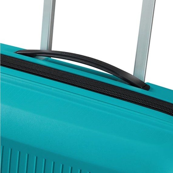 American Tourister Mala de Cabine / Trolley 55cm 4R Exp. AEROSTEP Turquesa | Ref. 92MD800121
