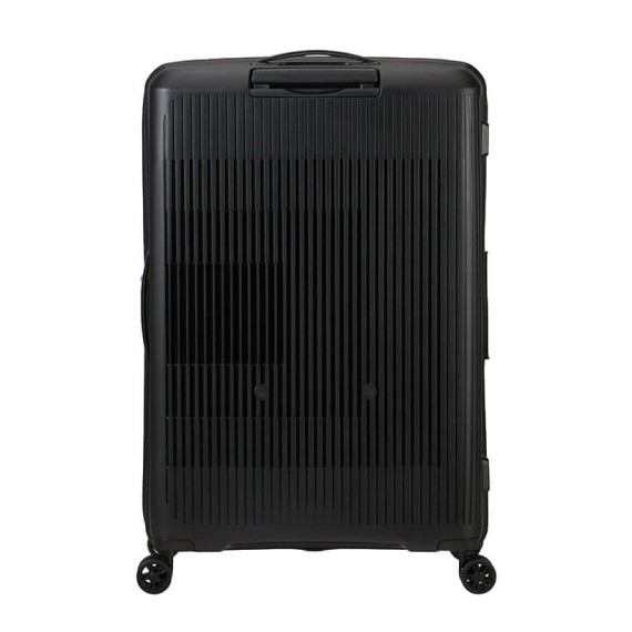 American Tourister Mala de Viagem / Trolley Grande 77cm 4R Exp. AEROSTEP Preta | Ref. 92MD800309