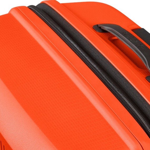 American Tourister Mala de Viagem / Trolley Médio 67cm 4R Exp. AEROSTEP Laranja | Ref. 92MD800296