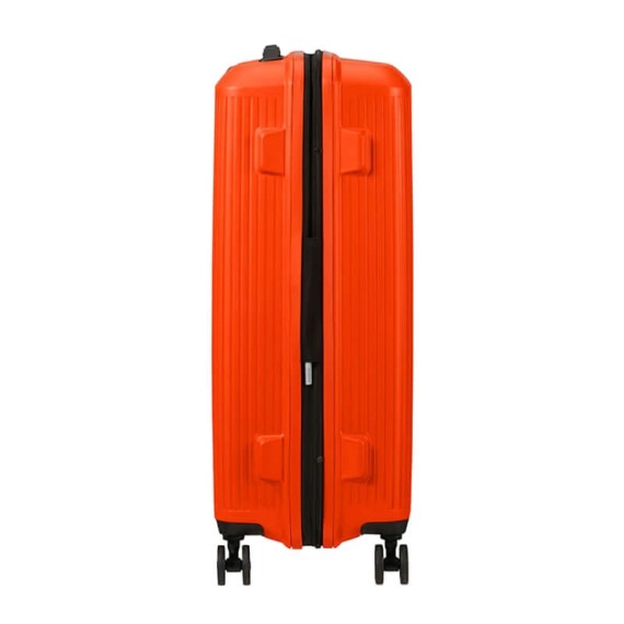 American Tourister Mala de Viagem / Trolley Médio 67cm 4R Exp. AEROSTEP Laranja | Ref. 92MD800296