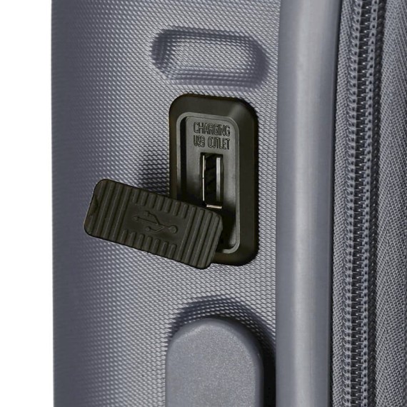 Mala de Cabine / Trolley 55cm 4R Exp. Pepe Jeans HIGHLIGHT Azul Escuro | Ref. 186.7688622