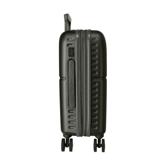 Mala de Cabine / Trolley 55cm 4R Exp. Pepe Jeans HIGHLIGHT Preta | Ref. 186.7688621