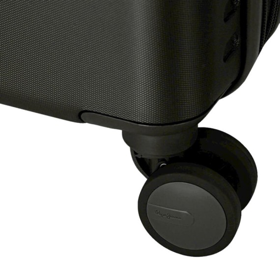 Mala de Cabine / Trolley 55cm 4R Exp. Pepe Jeans HIGHLIGHT Preta | Ref. 186.7688621