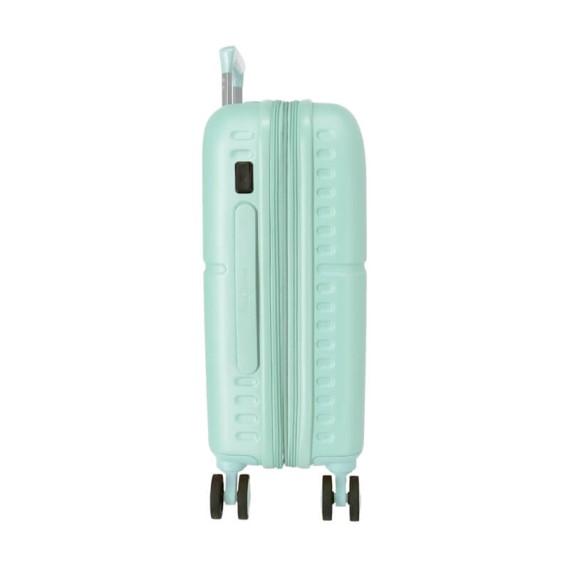 Mala de Cabine / Trolley 55cm 4R Exp. Pepe Jeans HIGHLIGHT Turquesa | Ref. 186.7688625