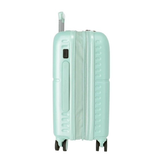 Mala de Cabine / Trolley 55cm 4R Exp. Pepe Jeans HIGHLIGHT Turquesa | Ref. 186.7688625