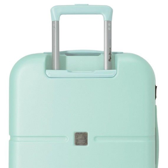 Mala de Cabine / Trolley 55cm 4R Exp. Pepe Jeans HIGHLIGHT Turquesa | Ref. 186.7688625