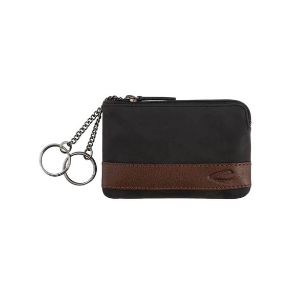 Camel Active Bolsa para Chaves e Moedas TAIPEH Preta | Ref. 9127470160