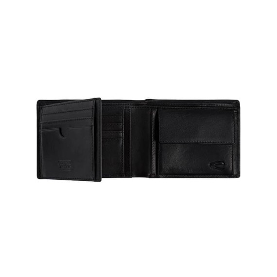 Camel Active Carteira Porta-Notas Horizontal com Porta-Moedas JAPAN Preta | Ref. 9127670260 Camel Active Carteira Porta-Notas Horizontal com Porta-Moedas JAPAN Preta | Ref. 9127670260