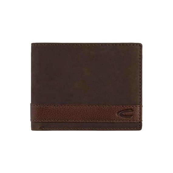 Camel Active Carteira Porta-Notas Horizontal com Porta-Moedas TAIPEH Castanha | Ref. 9127470429