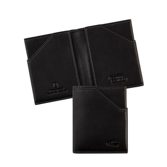 Camel Active Carteira Porta-Notas Mini sem Porta-Moedas NAGOYA Preta | Ref. 9128670260 Camel Active Carteira Porta-Notas Mini sem Porta-Moedas NAGOYA Preta | Ref. 9128670260