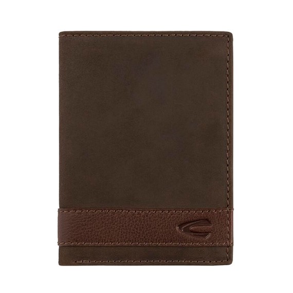 Camel Active Carteira Porta-Notas Vertical com Porta-Moedas TAIPEH Castanha | Ref. 9127470529