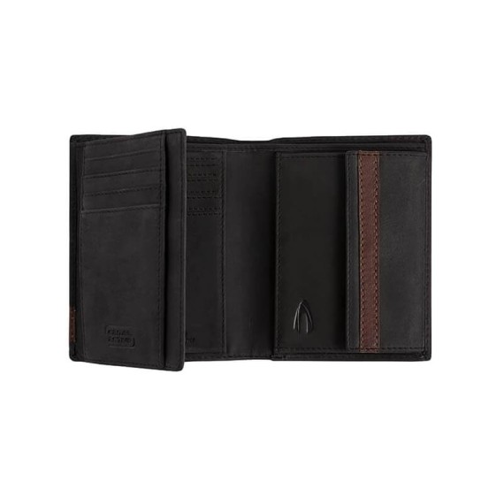 Camel Active Carteira Porta-Notas Vertical com Porta-Moedas TAIPEH Preta | Ref. 9127470560