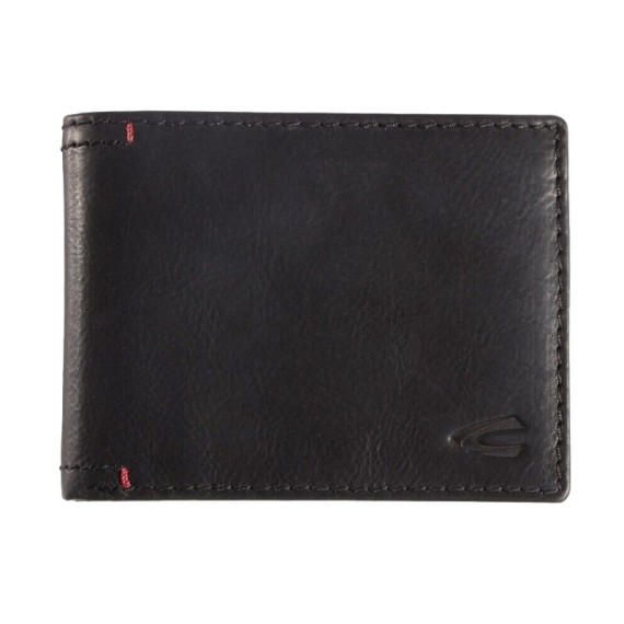 Camel Active Carteira Porta-Notas com Porta-Moedas SALAMANCA Preta | Ref. 9118170360