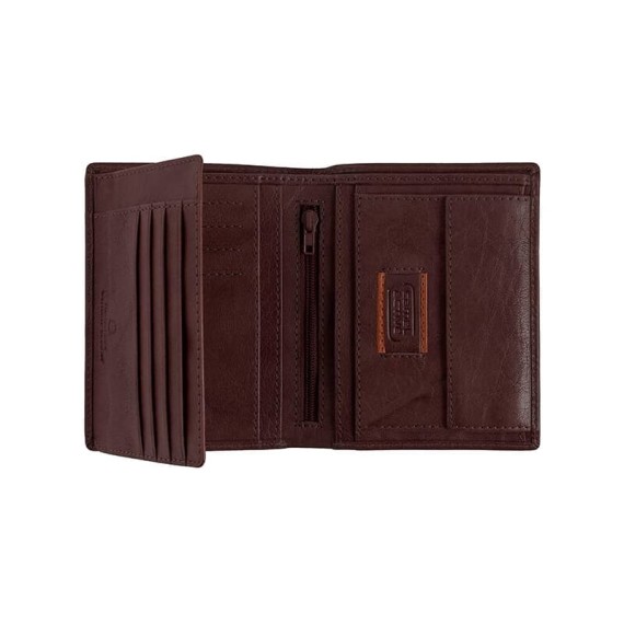 Camel Active Carteira Porta-Notas Tradicional com Porta-Moedas PANAMA Castanha | Ref. 9125070529