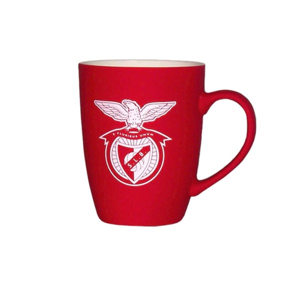 Caneca de Veludo 330ml Benfica Oficial Vermelha | Ref. 339.SLBBEN1052