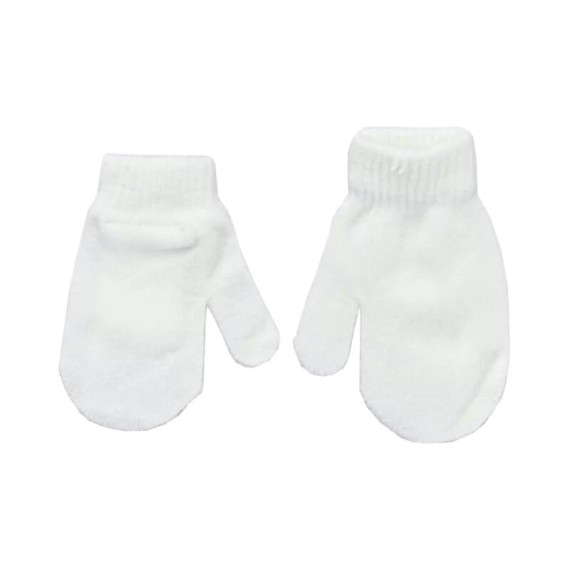 Conjunto de Gorro/Cachecol/Luvas Minnie Mouse Branco | Ref. 339.VH4135