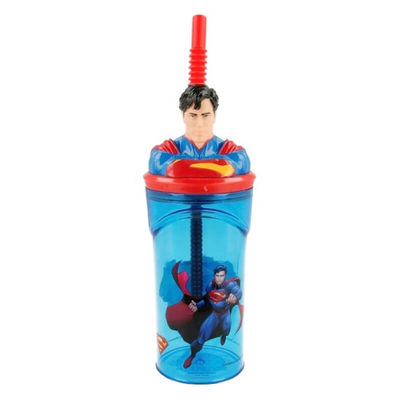 Copo 3D c/ Figura 360ml. Superman Azul | Ref. 339.93058