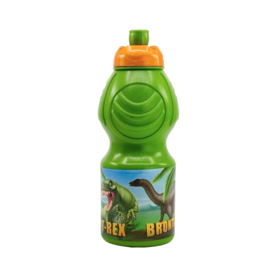 Garrafa Sport 400ml. Dinossauros Verde | Ref. 339.26232 Garrafa Sport 400ml. Dinossauros Verde | Ref. 339.26232
