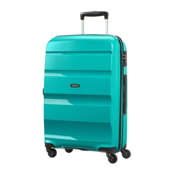 American Tourister Mala de Viagem / Trolley Médio 66cm 4R BON AIR Turquesa | Ref. 9285A00231