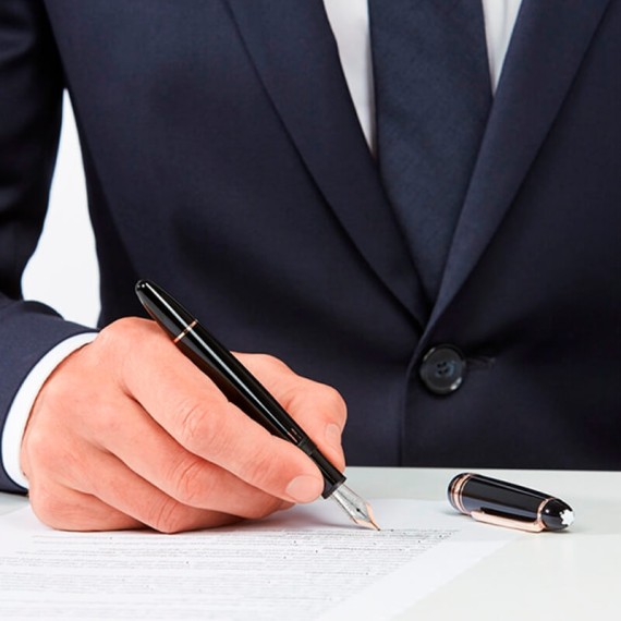 Caneta-tinteiro Montblanc MEISTERISTÜCK Red Gold LeGrand (F) Preta | Ref. 238.112669