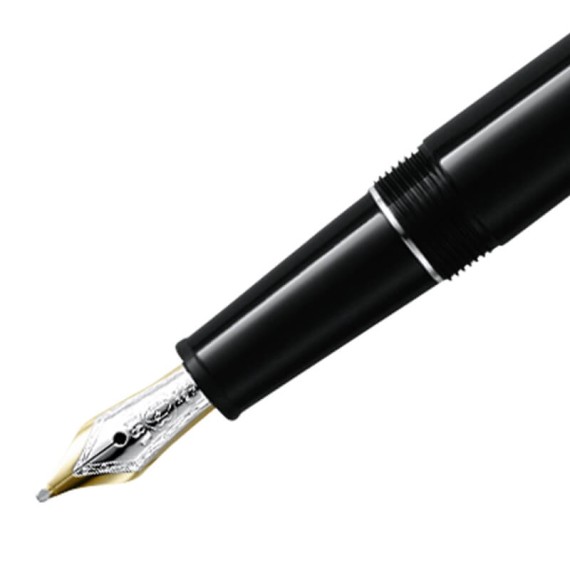 Caneta-tinteiro Platinum Line Classique (F) Montblanc MEISTERISTÜCK Preta | Ref. 238.106521