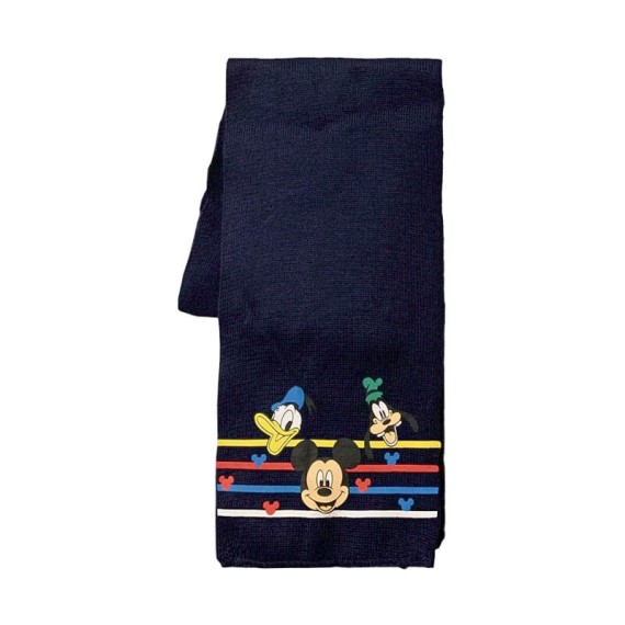 Conjunto de Gorro/Cachecol/Luvas Mickey Mouse Azul Escuro | Ref. 339.VH4024 Conjunto de Gorro/Cachecol/Luvas Mickey Mouse Azul Escuro | Ref. 339.VH4024
