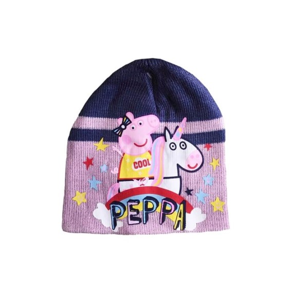 Conjunto de Gorro e Luvas Peppa Pig Azul/Rosa | Ref. 339.TH4223